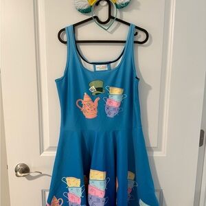 Mad Tea Party Athletic Dress & Ears